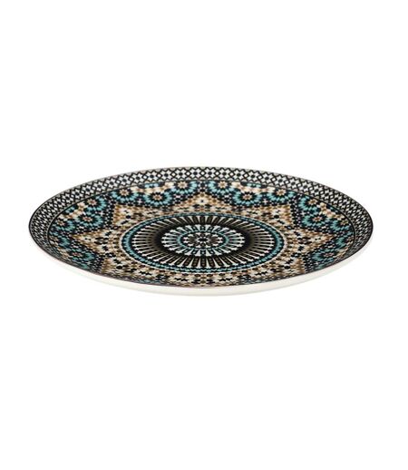 Lot de 6 Assiettes Plates Noura 26cm Multicolore