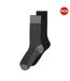 Lot De 2  Chaussettes Homme Noir Gris Boss-1