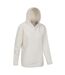Mountain Warehouse Womens/Ladies Corrie Hooded Half Zip Fleece Top (Cream) - UTMW3113