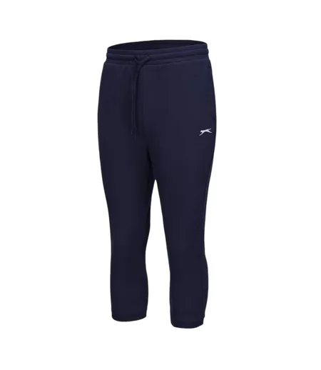 Pantalon De Jogging Motif/style Logo Femme Bleu Marine Slazenger