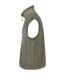 Mens Bonded Sherpa Gilet Pale Olive Build Your Brand-3
