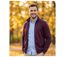 Cardigan Zippé Homme en Polaire Tricot Bordeaux – Col Montant & Coudières Suédine-4