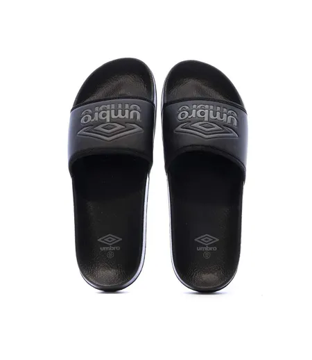 Claquettes noir homme umbro um tilio