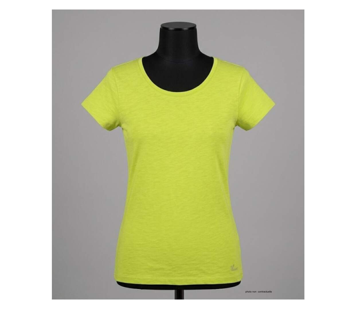 Tee-shirt MAYFLOWER DERICK4 col bateau : l'éclat solaire du coton flammé-3