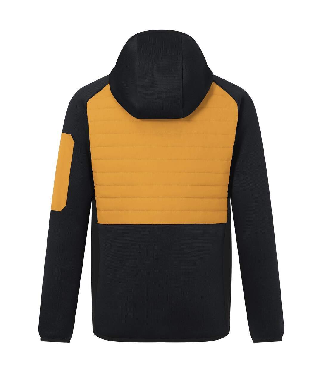 Veste Hybride Motif/style Blocs De Couleurs Newhill Homme Jaune Sombre Noir Regatta-3