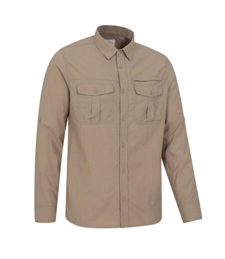 Chemise navigator homme beige Mountain Warehouse Mountain Warehouse