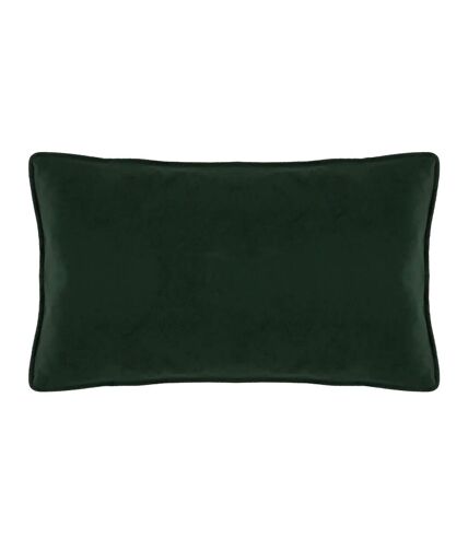 Evans Lichfield Chatsworth Aviary Velvet Piped Throw Pillow Cover (Sage) (50cm x 30cm) - UTRV3104