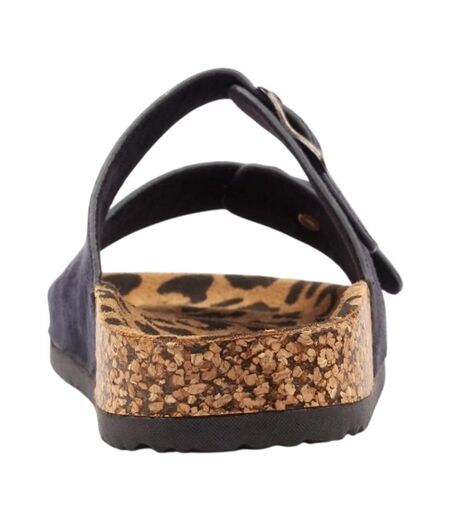 Sandales Pecan Femme Bleu Marine Lunar