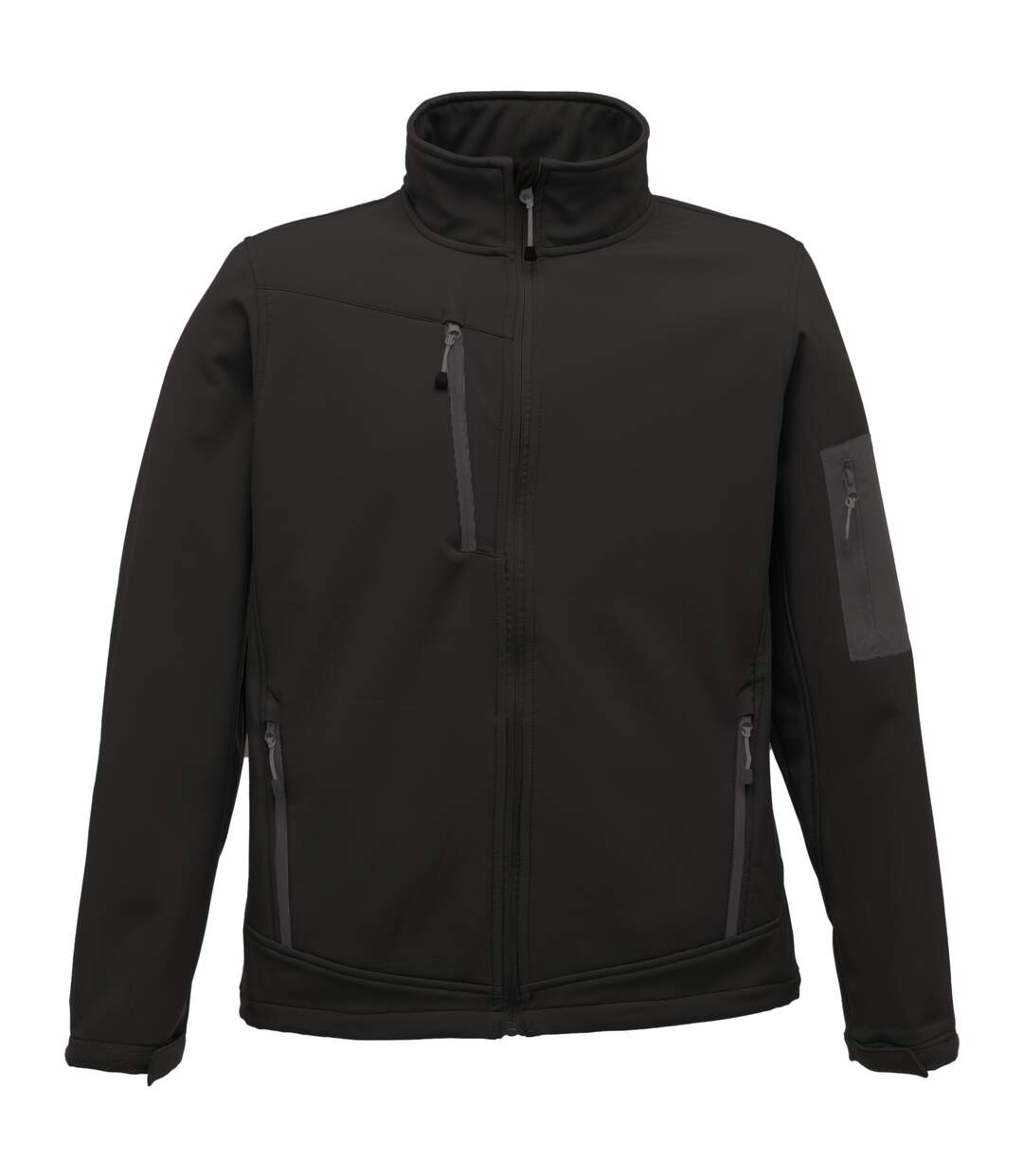 Veste softshell arcola homme noir/gris foncé Regatta-1