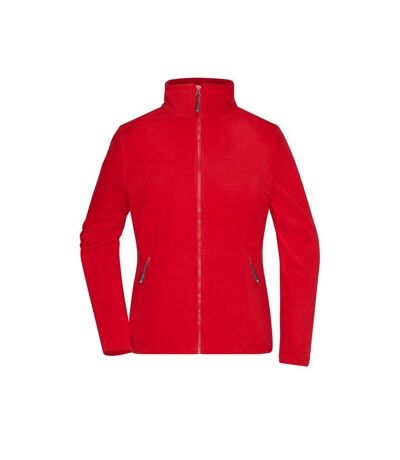 Veste Polaire Femme Rouge James And Nicholson