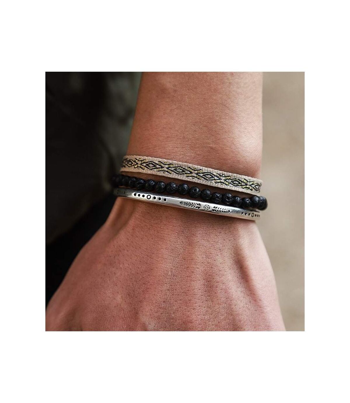 Bracelet Rio - Argenté et