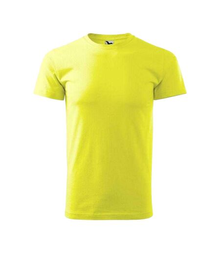 T-shirt Heavy New Homme Jaune Malfini