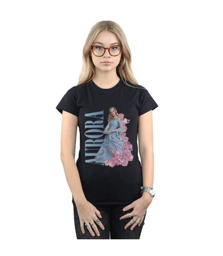 Disney Femme/Les femmes Maleficent Mistress Of Evil Aurora Homage - T-shirt en coton (Noir) - UTBI30657
