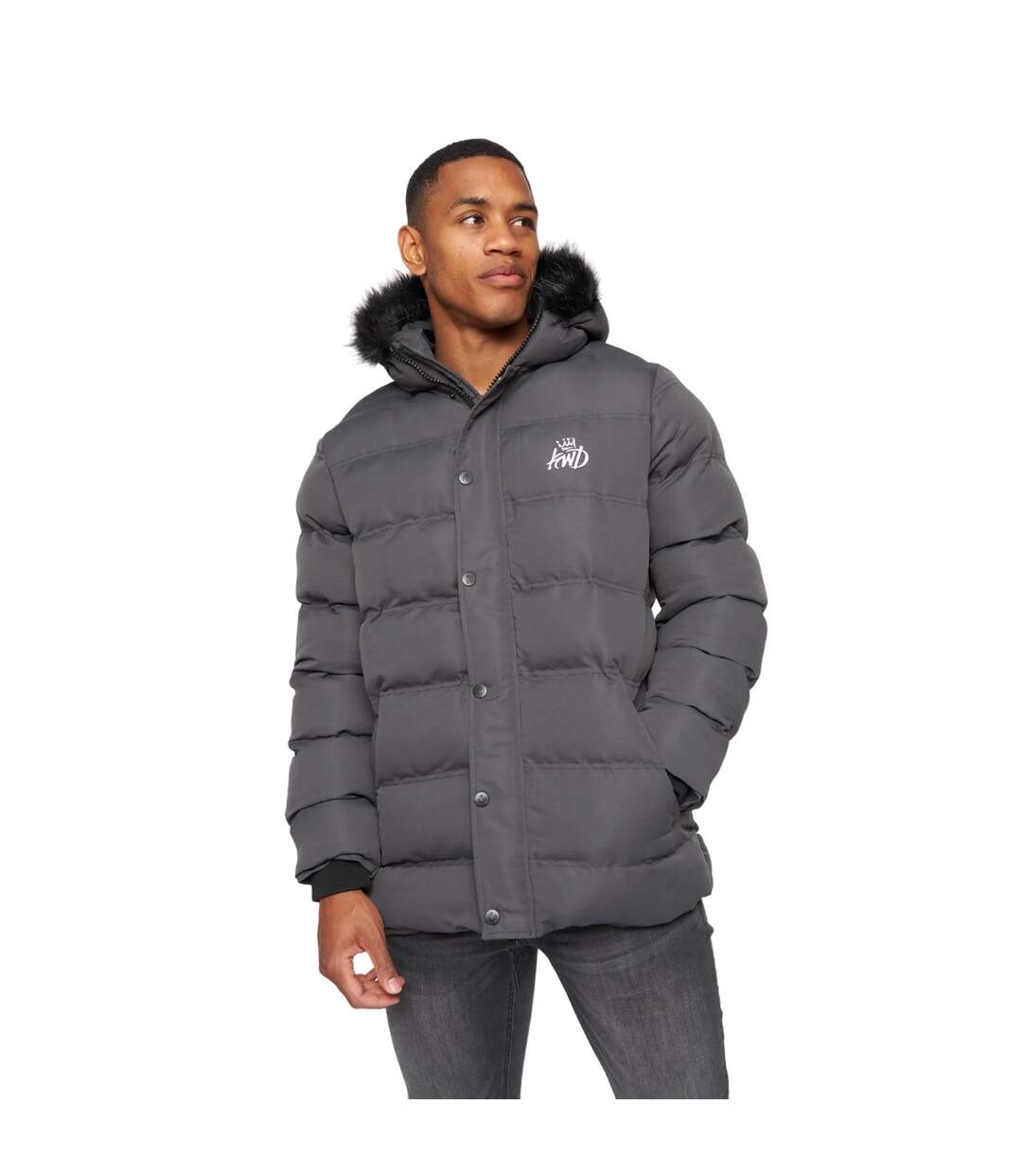 Mens ice 2.0 parka asphalt Kings Will Dream-1