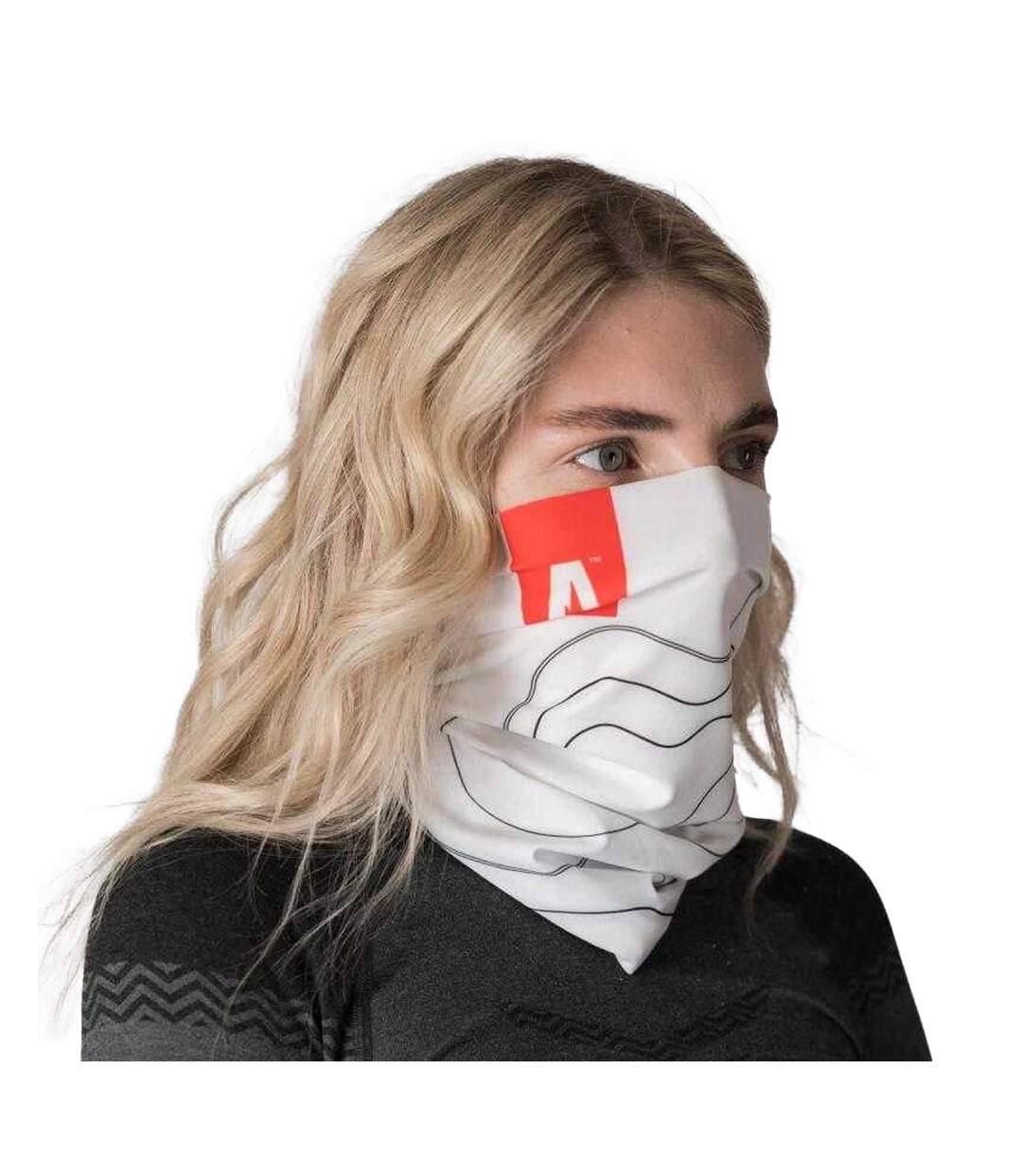 Snood Viki Alp Topo Adulte Taille Unique Blanc Alpinus-1
