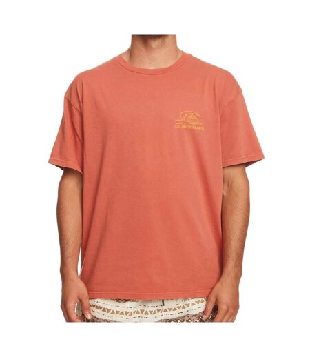 T-shirt Orange Homme Quiksilver Natural - L