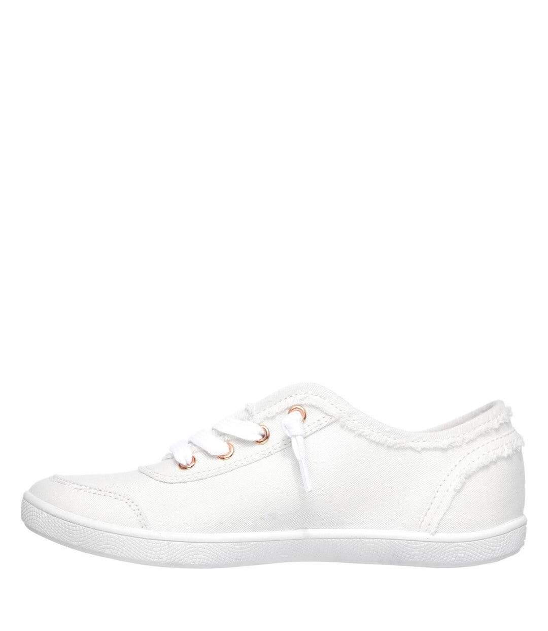 Womens/ladies bobs b cute shoes white Skechers-2