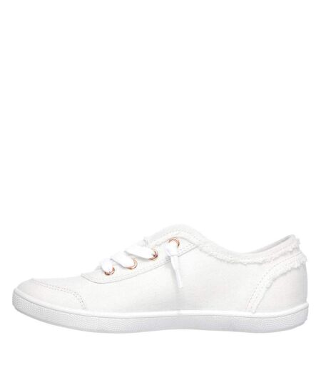 Womens/ladies bobs b cute shoes white Skechers