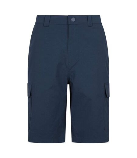 Mens Delta Stretch Cargo Shorts Navy Mountain Warehouse