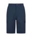 Mens Delta Stretch Cargo Shorts Navy Mountain Warehouse-1