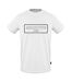 T-shirt Motif/style Imprimé Lettrage Adulte Blanc Aquascutum-1