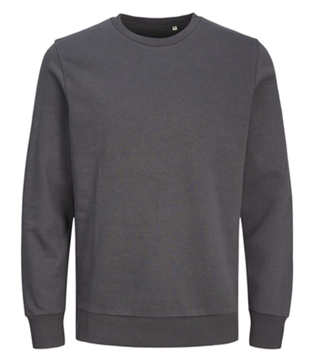 Sweat col rond - JACK&JONES - Unisexe - JJ3900 - gris asphalte-1