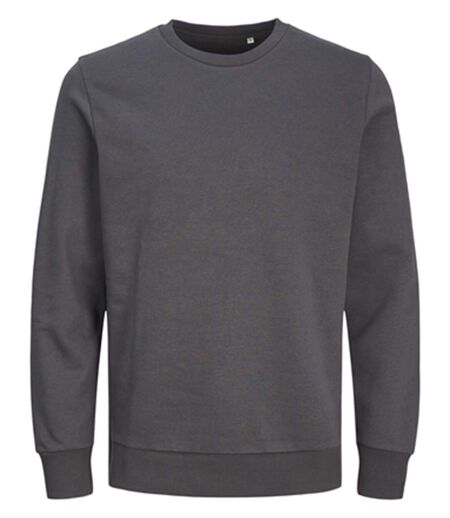 Sweat col rond - JACK&JONES - Unisexe - JJ3900 - gris asphalte