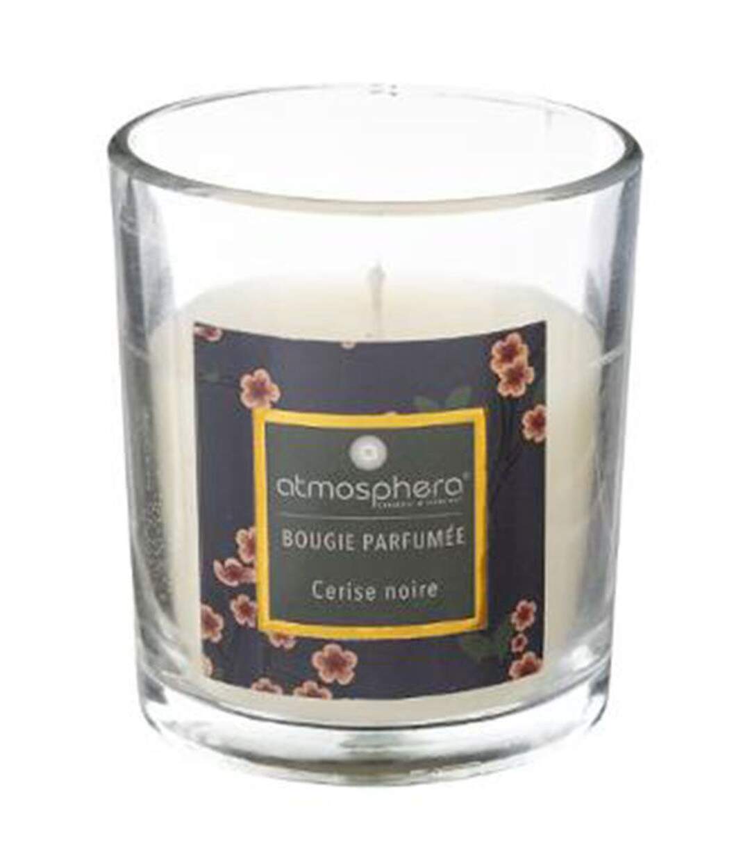 Bougie Parfumée en Verre Neda 110g Cerise Noire-1