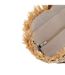 Sac de Plage Feuille 56cm Naturel & Blanc-3