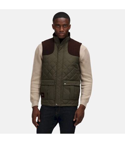 Mens Insulated Body Warmer Dark Khaki Regatta Professional