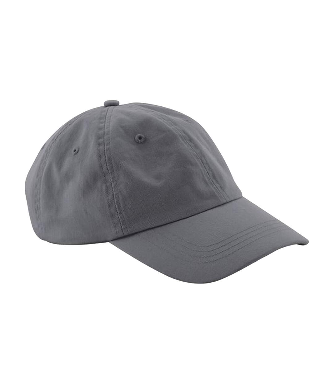 Casquette de baseball adulte gris foncé Beechfield-1