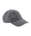 Casquette de baseball adulte gris foncé Beechfield