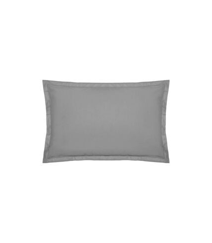 Taie d'Oreiller Percale 50x70cm Gris