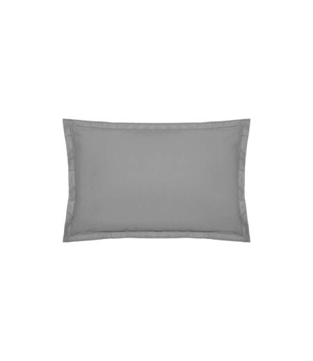 Taie d'Oreiller Percale 50x70cm Gris