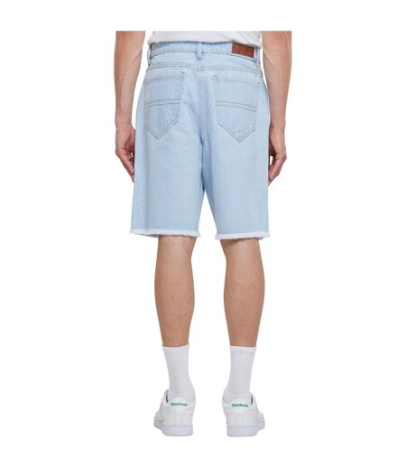Short Motif/style Longueur Genoux Homme Bleu Clair Délavé Urban Classics