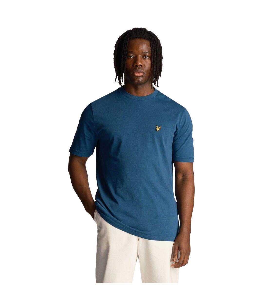 T-shirt Homme Bleu Marine Lyle & Scott-1