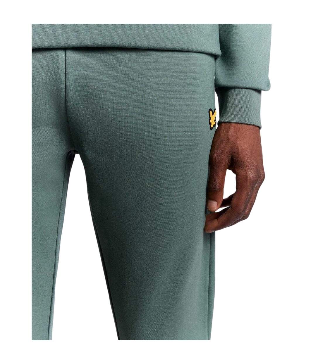 Mens Fly Fleece Lightweight Joggers Green Lyle & Scott-4