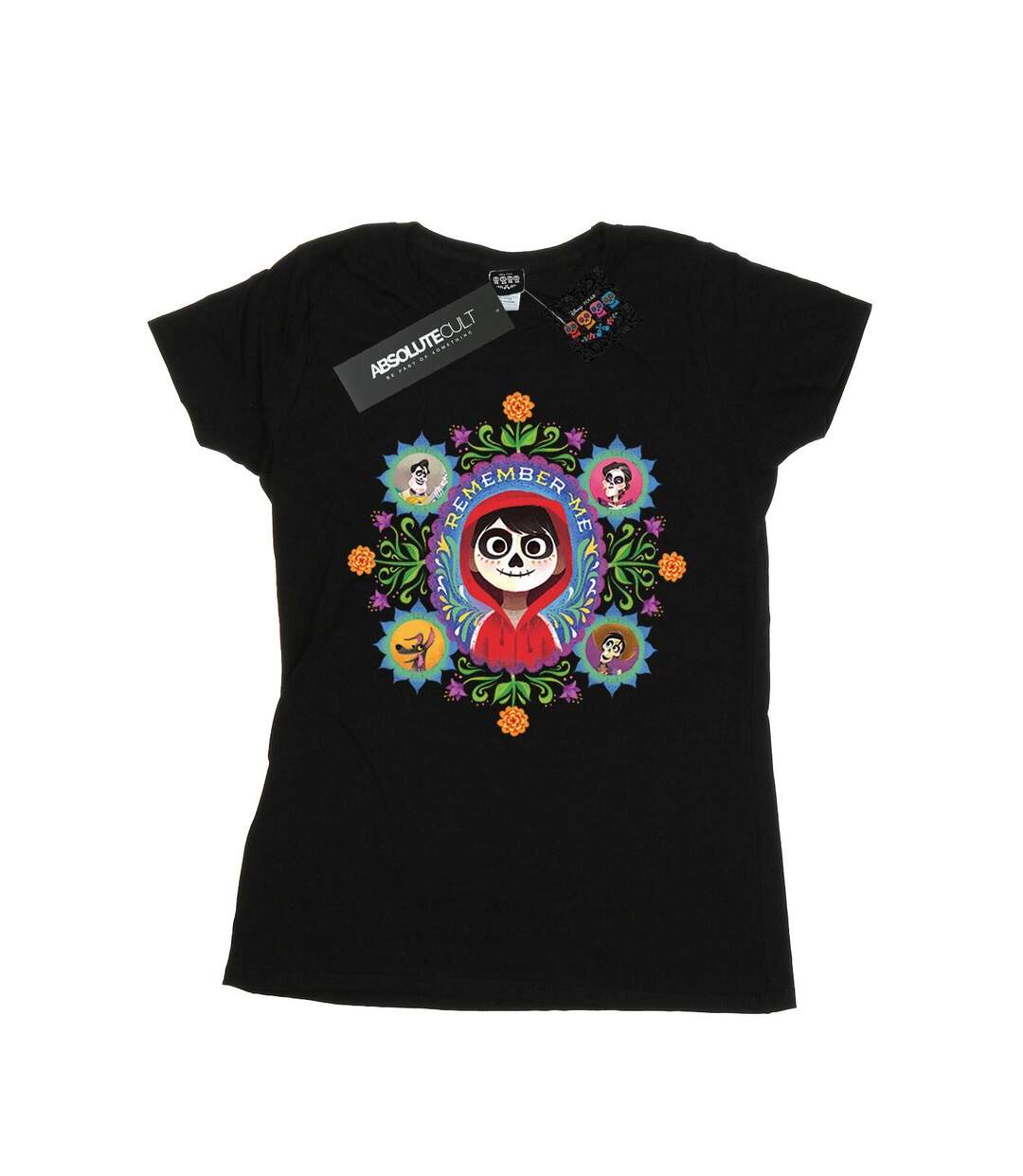 Disney - T-shirt COCO REMEMBER ME - Femme (Noir) - UTBI14267-1