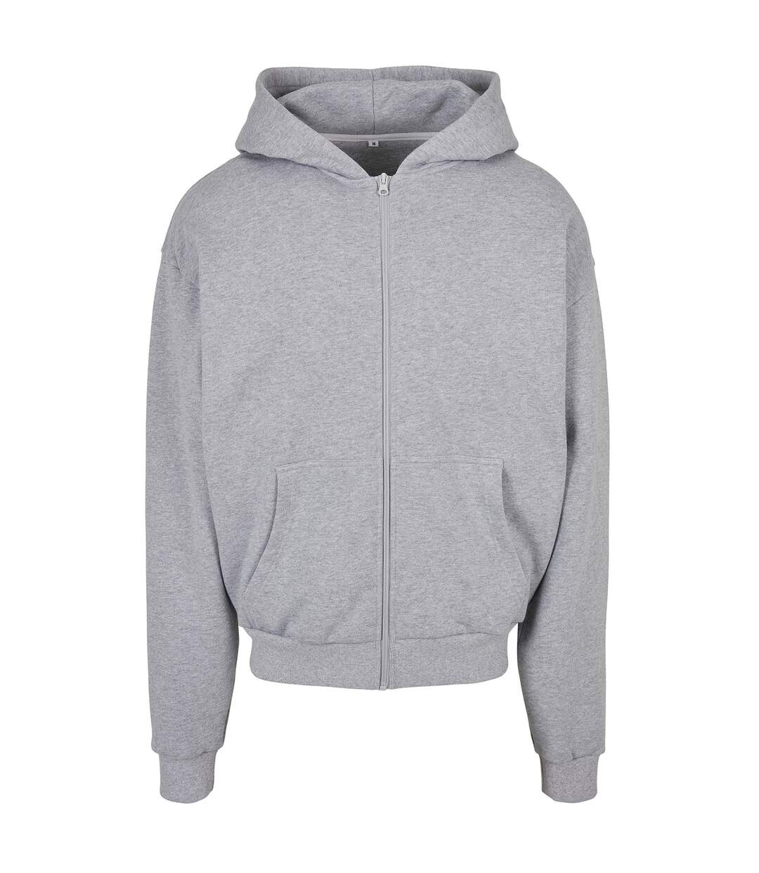 Veste à capuche homme gris chiné Build Your Brand Build Your Brand