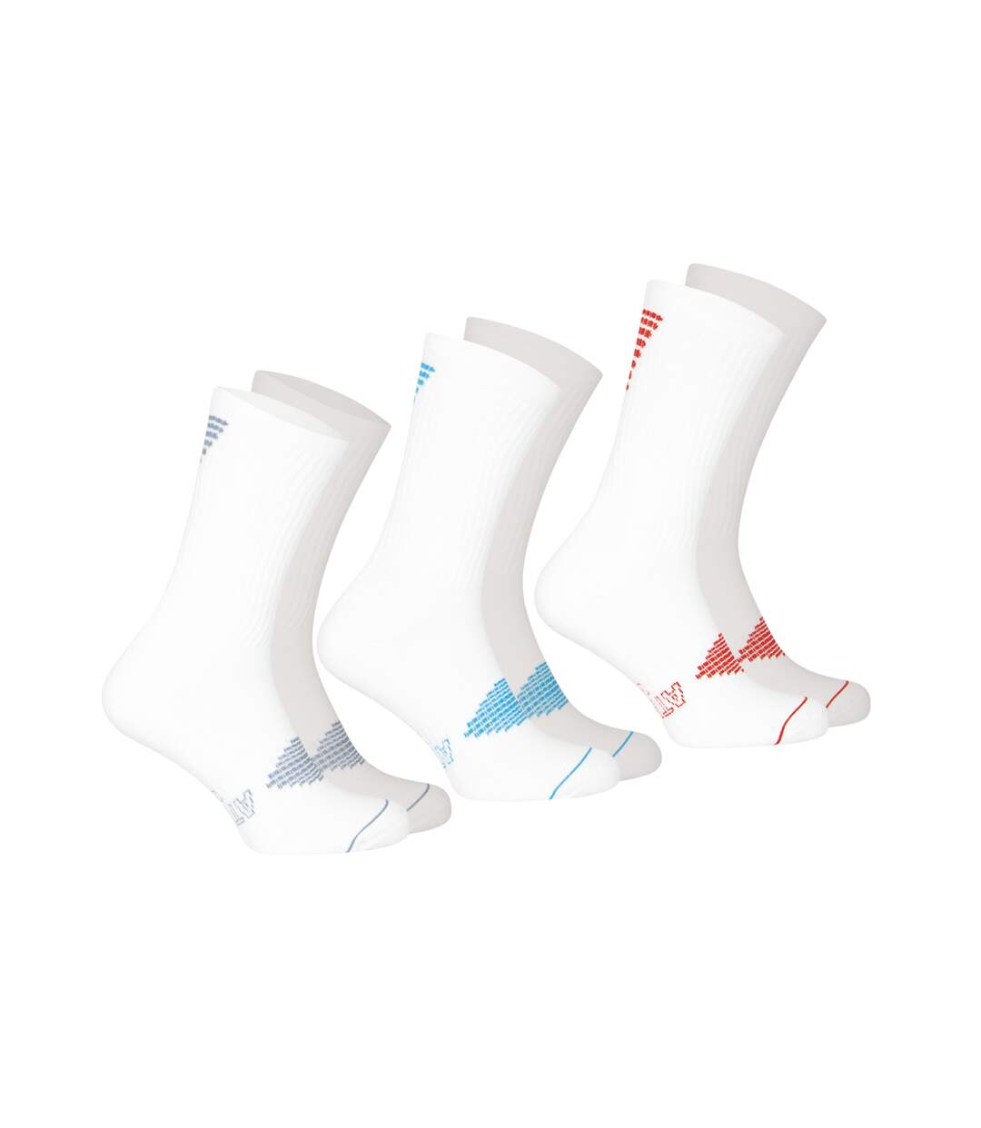 Lot de 3 mi-chaussettes homme Training Dry Athena-2