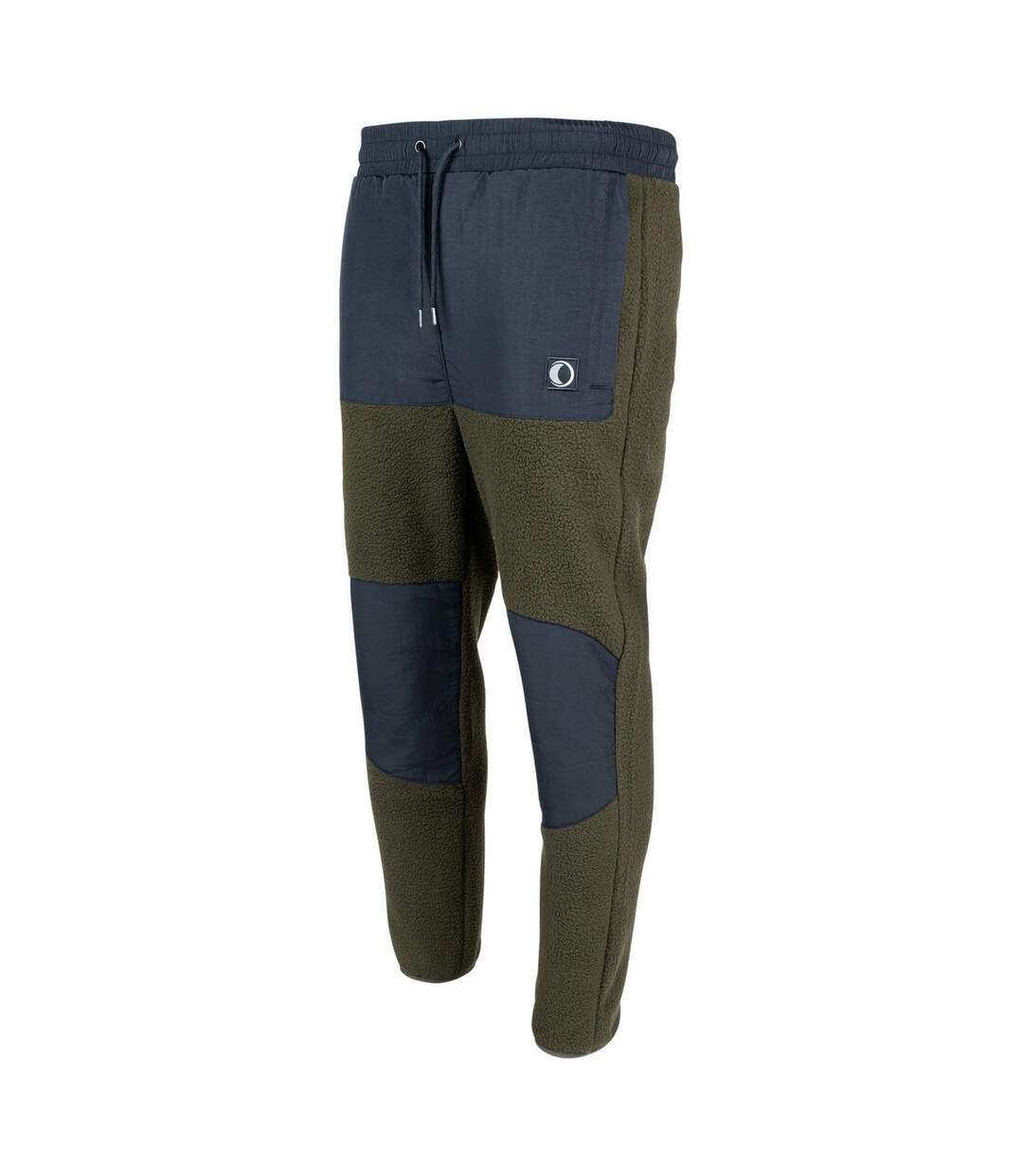 Mens Sherpa Fleece Jogging Bottoms Green Speero-3