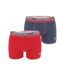 Lot de 2 Boxers homme surpiqûres Class Serge Blanco-1