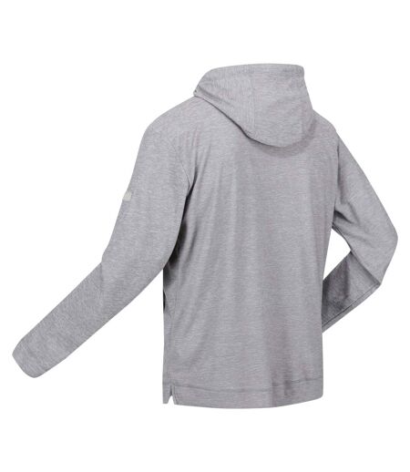 Mens shorebay marl full zip hoodie silver grey Regatta