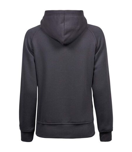 Tee Jays Womens/Ladies Hooded Sweatshirt (Dark Grey) - UTBC5130