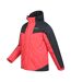 Mens dusk iii ski jacket active red/black Mountain Warehouse