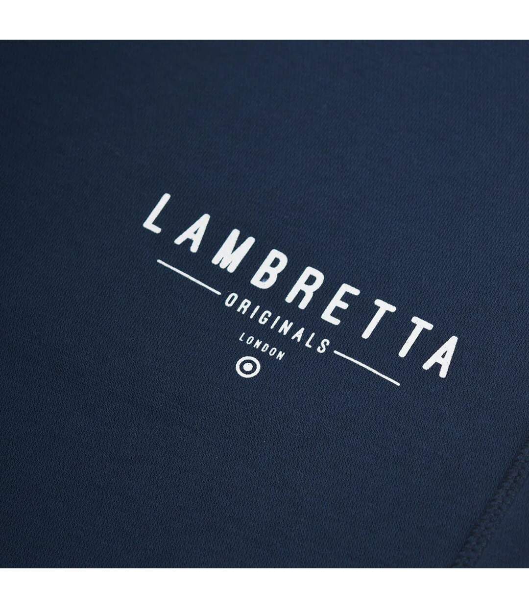 Mens aw24 logo jogging bottoms navy Lambretta-3