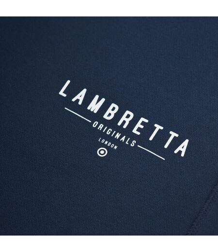 Mens aw24 logo jogging bottoms navy Lambretta