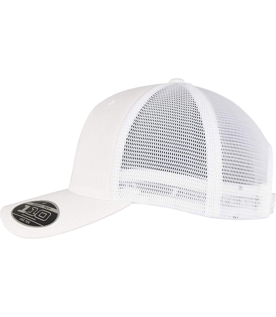 Casquette trucker adulte blanc Flexfit-3