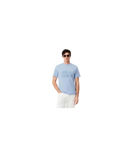 T-shirt Motif/style Logo Homme Bleu Lacoste