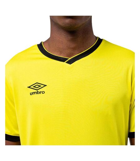 T-shirt jaune homme umbro 570280